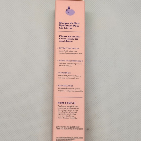 Patchology Rose Lips Hydrating Lip Sleeping Mask – 14.7 mL / 0.50 fl oz - Picture 2 of 8